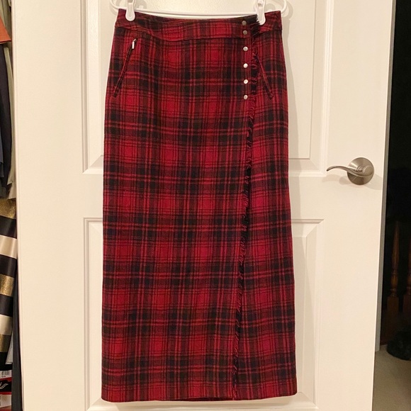 EUC Eddie Bauer Wool Wrap Skirt